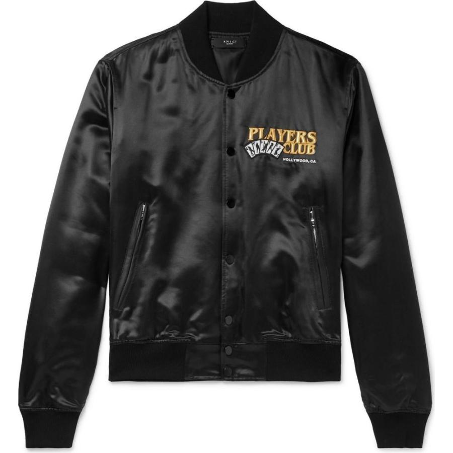 史上最も激安 アミリ Amiri メンズ ブルゾン ミリタリージャケット アウター Bomber Black 芸能人愛用
