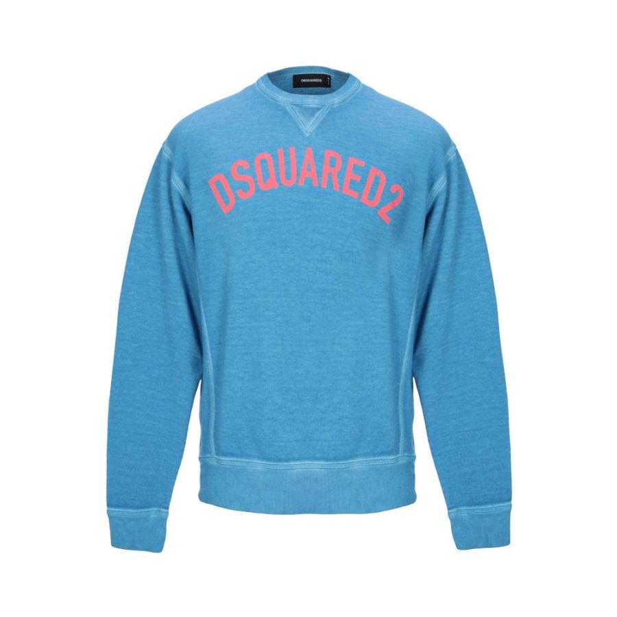 買取 東京 ディースクエアード Dsquared2 メンズ スウェット トレーナー トップス Sweatshirt Sky Blue 安いアウトレット 通販 Multitex Com Gt