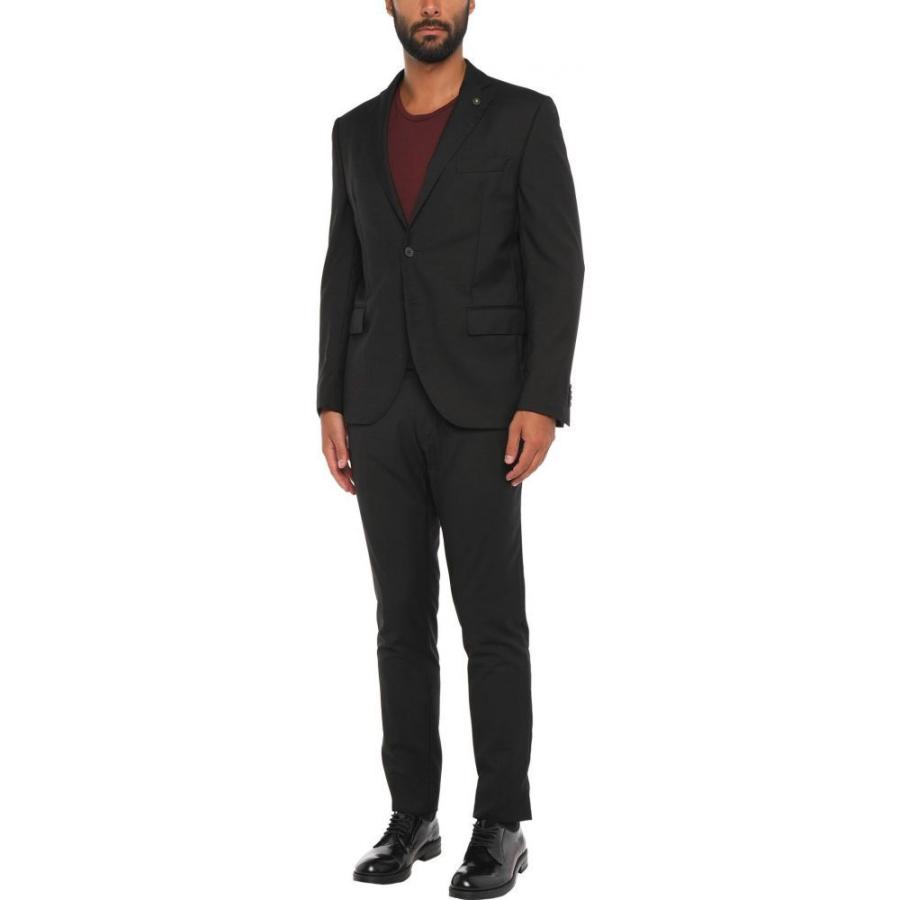 大流行中 ルビアム L 8 By Lubiam メンズ スーツ ジャケット アウター Suit Black 最先端 Www Thedailyspud Com