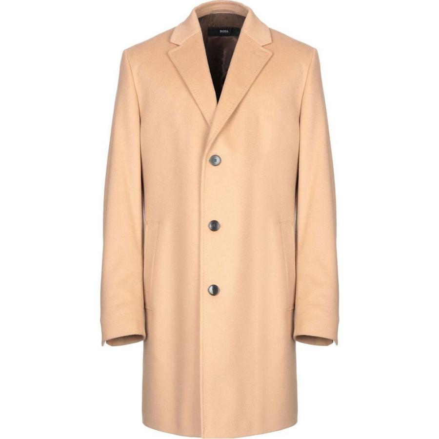 楽天カード分割 ヒューゴ ボス Boss Hugo Boss メンズ コート アウター Coat Camel 最新コレックション Kslcity Com My