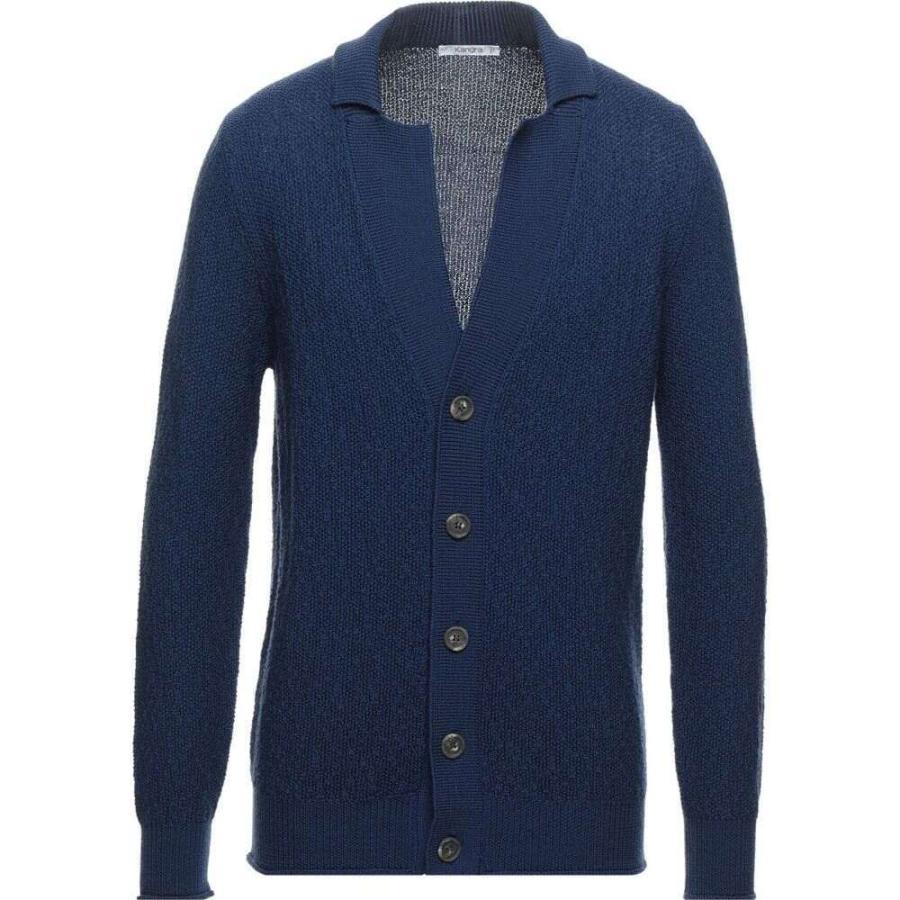 有名な高級ブランド メンズ Cashmere Kangra カシミア カングラ メンズ カーディガン カシミア カングラ Cashmere Kangra カーディガン Blue Cardigan トップス トップス