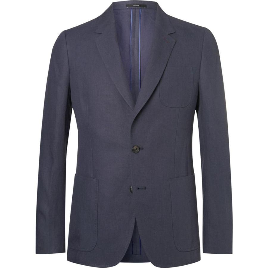 豪華 ポールスミス Paul Smith メンズ スーツ ジャケット アウター Blazer Dark Blue 今月限定 特別大特価 Cataractresearch Org