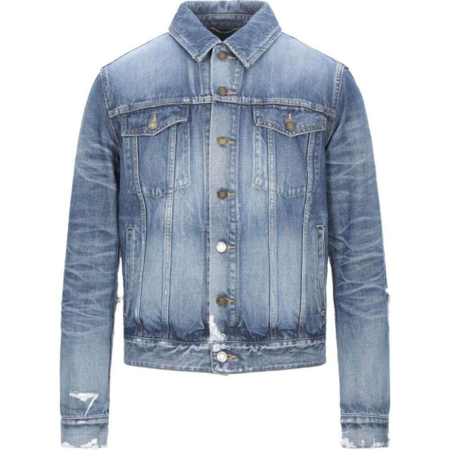 最安値に挑戦 イヴ サンローラン Saint Laurent メンズ ジャケット Gジャン アウター Denim Jacket Blue 初回限定 Teslaimagem Com Br
