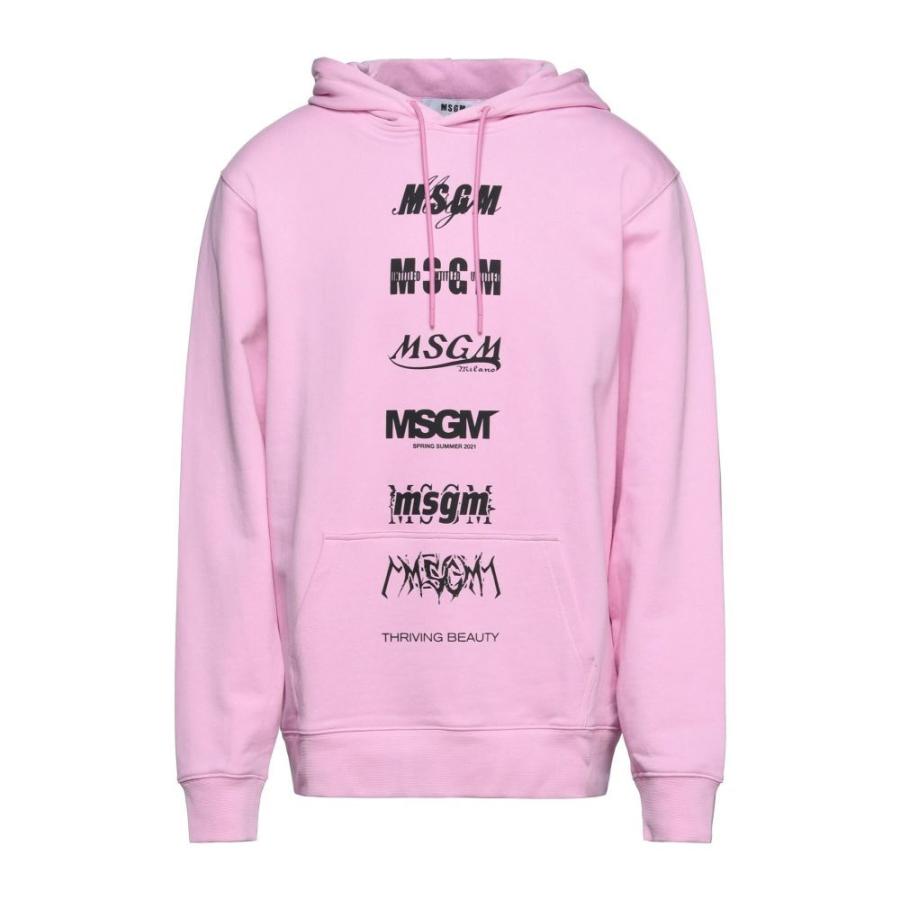 格安即決 トップス メンズ パーカー エムエスジーエム Msgm エムエスジーエム Pink Hooded トップス パーカー メンズ Msgm トップス Meorboston Org