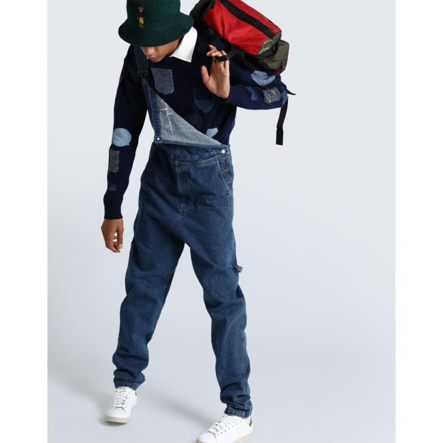カール カナイ Karl Kani メンズ オーバーオール ボトムス パンツ Denim Overall Blue