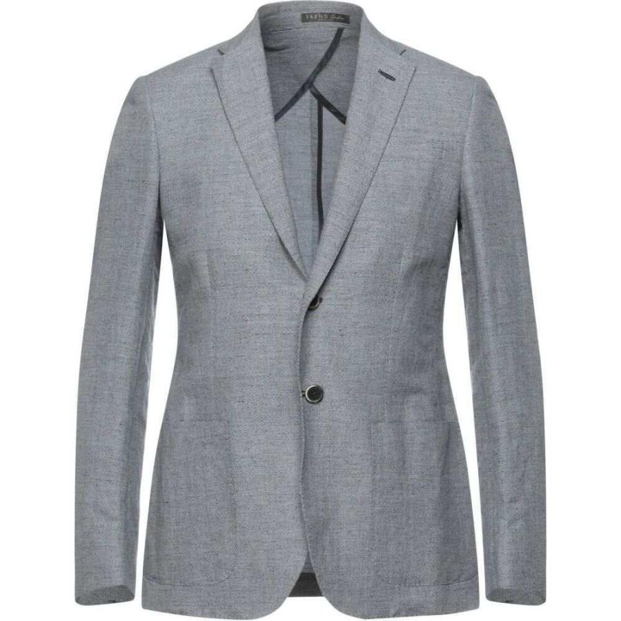 即納 トレンドコルネリアーニ Trend Corneliani メンズ スーツ ジャケット アウター Blazer Steel Grey 待望の再販 Delta Lux Fr