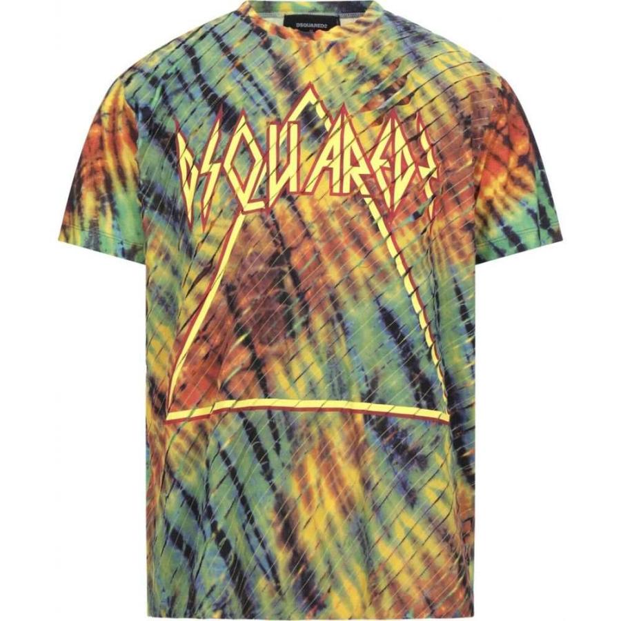 日本人気超絶の Yellow T Shirt トップス Tシャツ メンズ Dsquared2 ディースクエアード トップス メンズ Tシャツ ディースクエアード Dsquared2 Tシャツ カットソー Pharmapathway Com