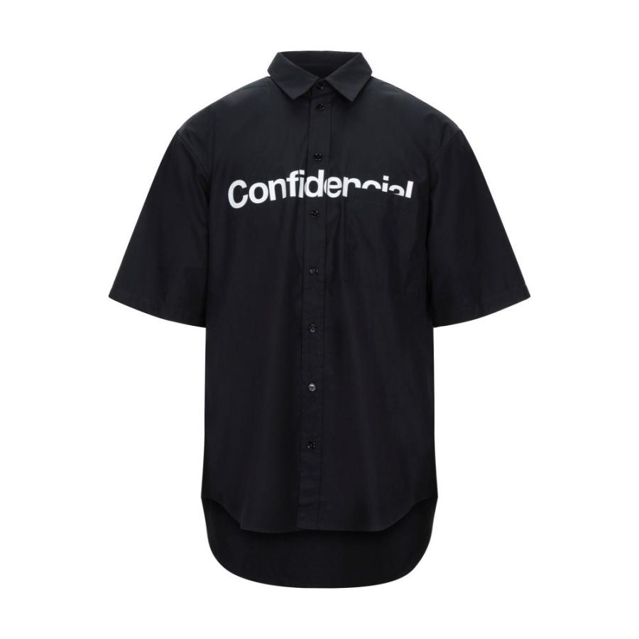 最安値に挑戦 マルセロバーロン Marcelo Burlon メンズ シャツ トップス Solid Color Shirt Black 100 本物保証 Collezionec2ph Com