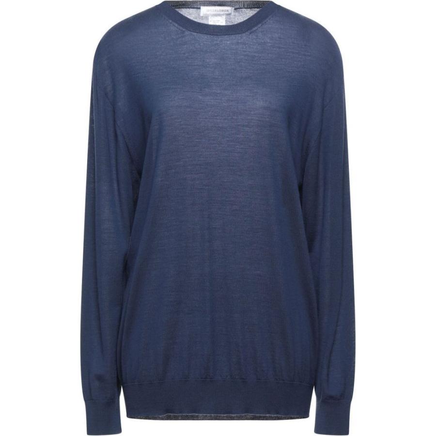 可愛いクリスマスツリーやギフトが ニット セーター メンズ Spadalonga スパダロンガ トップス メンズ ニット セーター スパダロンガ Spadalonga トップス Blue Dark Sweater トップス Savannah Osc Com