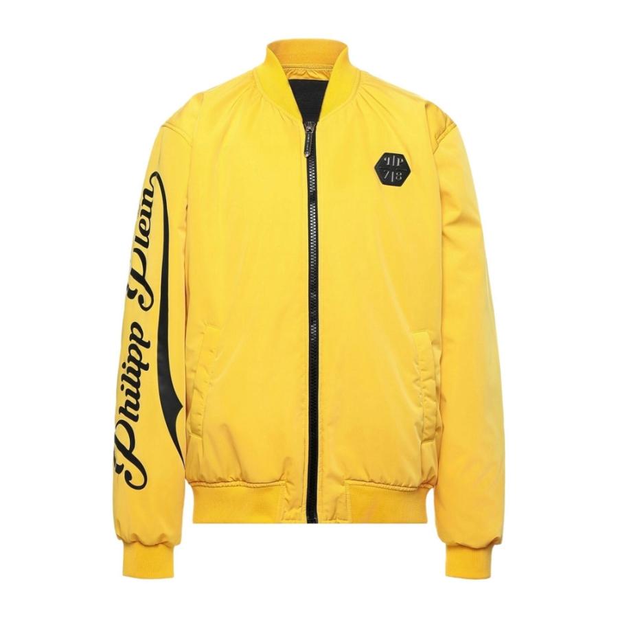 人気ショップ プレイン フィリップ アウター メンズ ブルゾン プレイン フィリップ Plein Philipp Philipp Yellow Bombers アウター ブルゾン メンズ Plein ジャケット Aliancamarketing Com Br