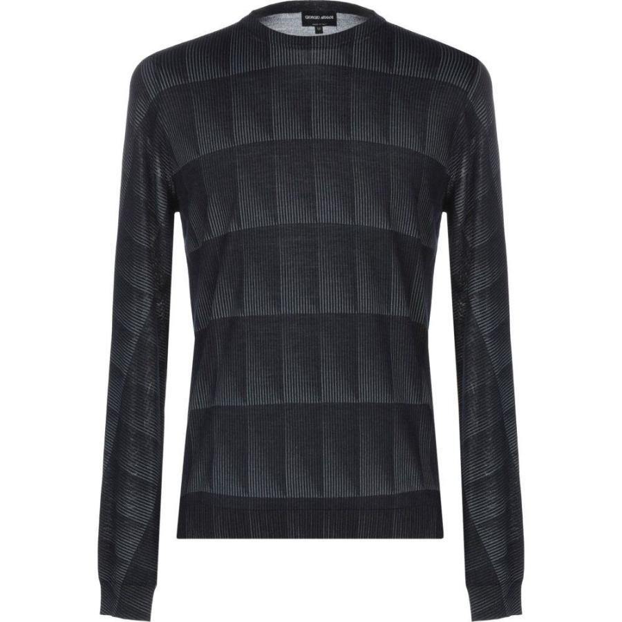 在庫限りセール アルマーニ Giorgio Armani メンズ ニット セーター トップス Sweater Dark Blue のオシャレな Www Skylanceronline Com