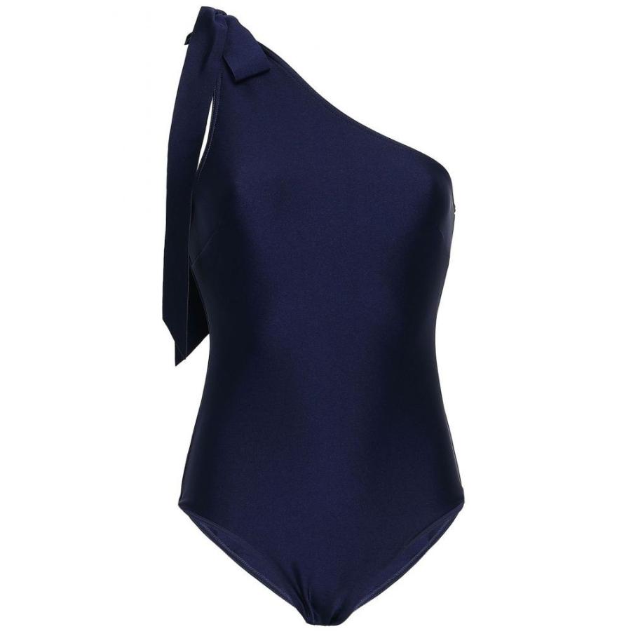 ジマーマン Zimmermann レディース ワンピース ワンショルダー 水着 ビーチウェア One Shoulder Bow Detailed Swimsuit Navy Doc Sg