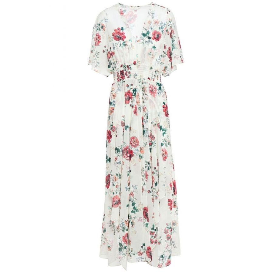マージュ Dress Maje ワンピース レディース ワンピース マキシ丈 ワンピース ドレス Shirred Floral Print Georgette Georgette Maxi Dress Ivory Lo Ffdcc997dd フェルマート Fermart 2号店