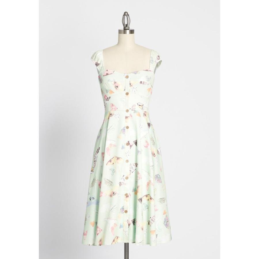 期間限定開催 ハッチ Hutch レディース ワンピース ミドル丈 ワンピース ドレス Modcloth X Let S Recap Midi Dress Green 在庫一掃最安挑戦 Caribbeanpatty Csipanama Com