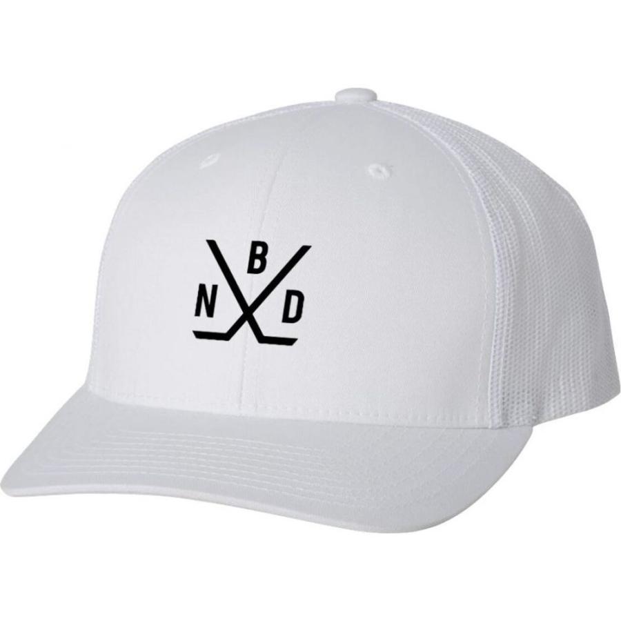 Barstool Sports ユニセックス キャップ トラッカーハット 帽子 NBD X Spittin' Chiclets Mesh Trucker Hat White
