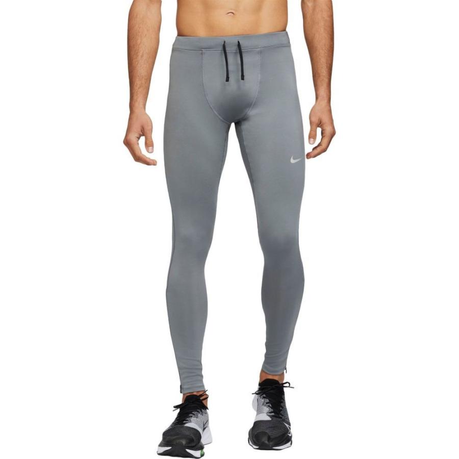 激安特価 ドライフィット ランニング ウォーキング メンズ Nike ナイキ メンズ ボトムス パンツ ナイキ Nike タイツ スパッツ Grey Smoke Tights Running Challenger Dri Fit ボトムス パンツ ウエア