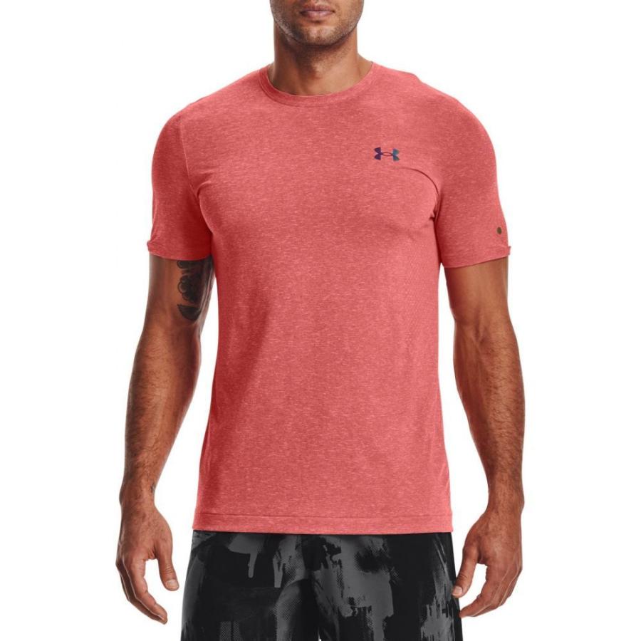 新しいコレクション アンダーアーマー Under Armour メンズ ラクロス Tシャツ トップス Rush Seamless T Shirt Venom Red Black 今月限定 特別大特価 Zoetalentsolutions Com