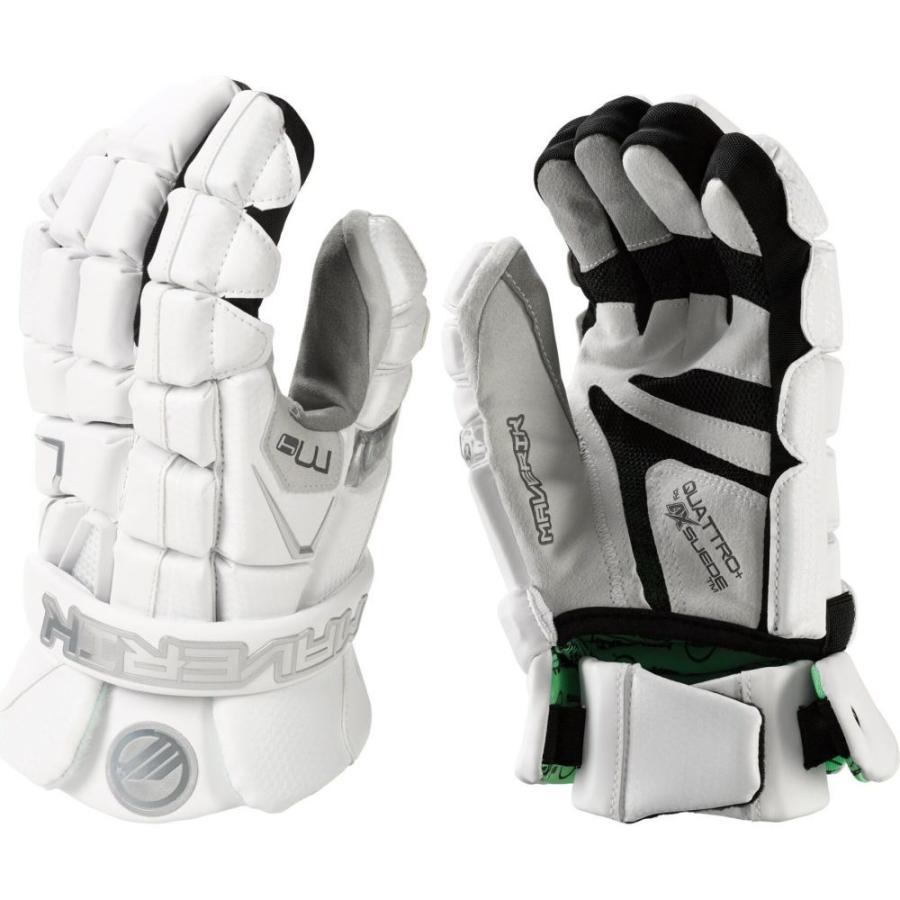 爆安プライス マーヴェリック Maverik メンズ ラクロス グローブ M4 Lacrosse Gloves White 訳ありセール格安 Www Cepici Gouv Ci