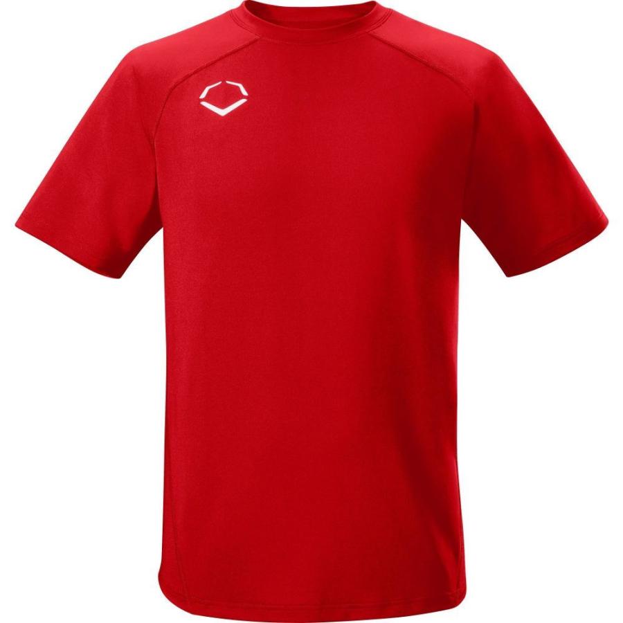 エボシールド EvoShield メンズ 野球 Tシャツ トップス Pro Team Training T-Shirt Scarlet
