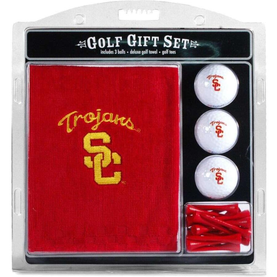 古典 チームゴルフ Team Set Gift Towel Embroidered Trojans USC タオル ゴルフ ユニセックス Golf その他アクセサリー