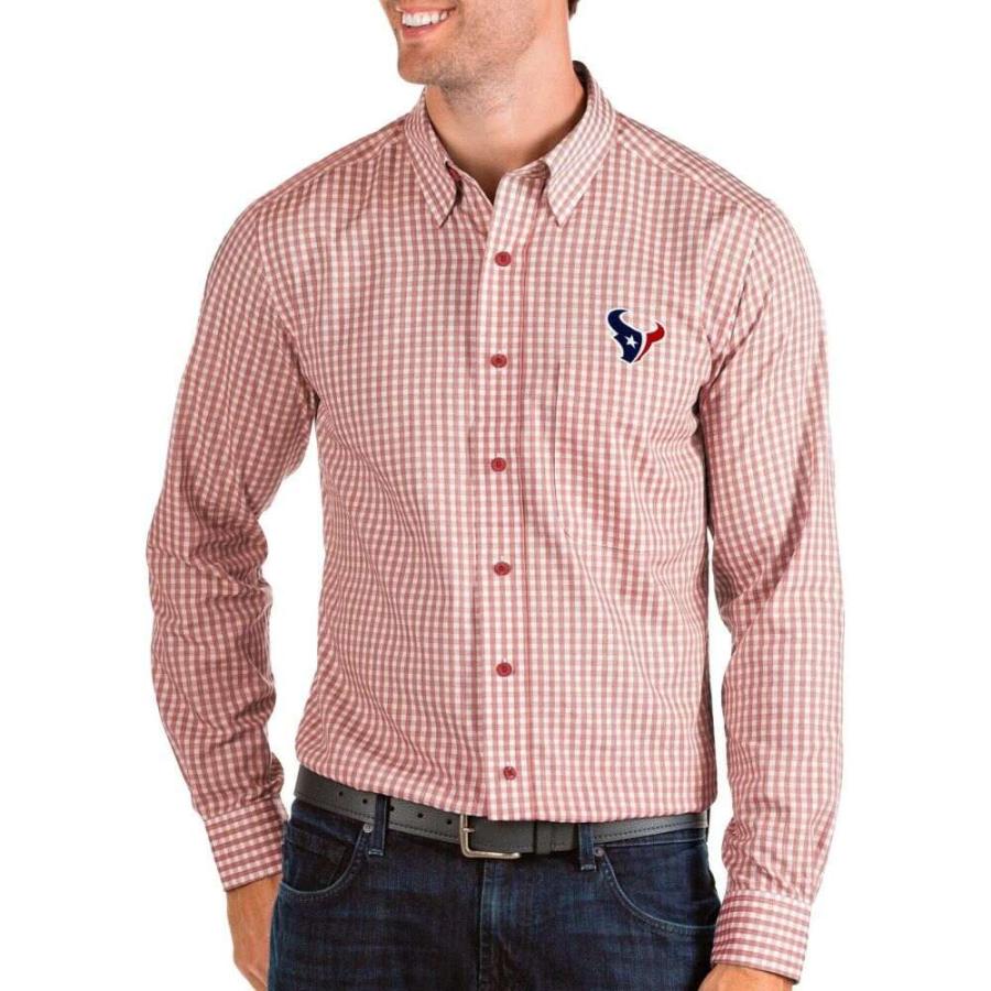 アンティグア Antigua メンズ シャツ トップス Houston Texans ...