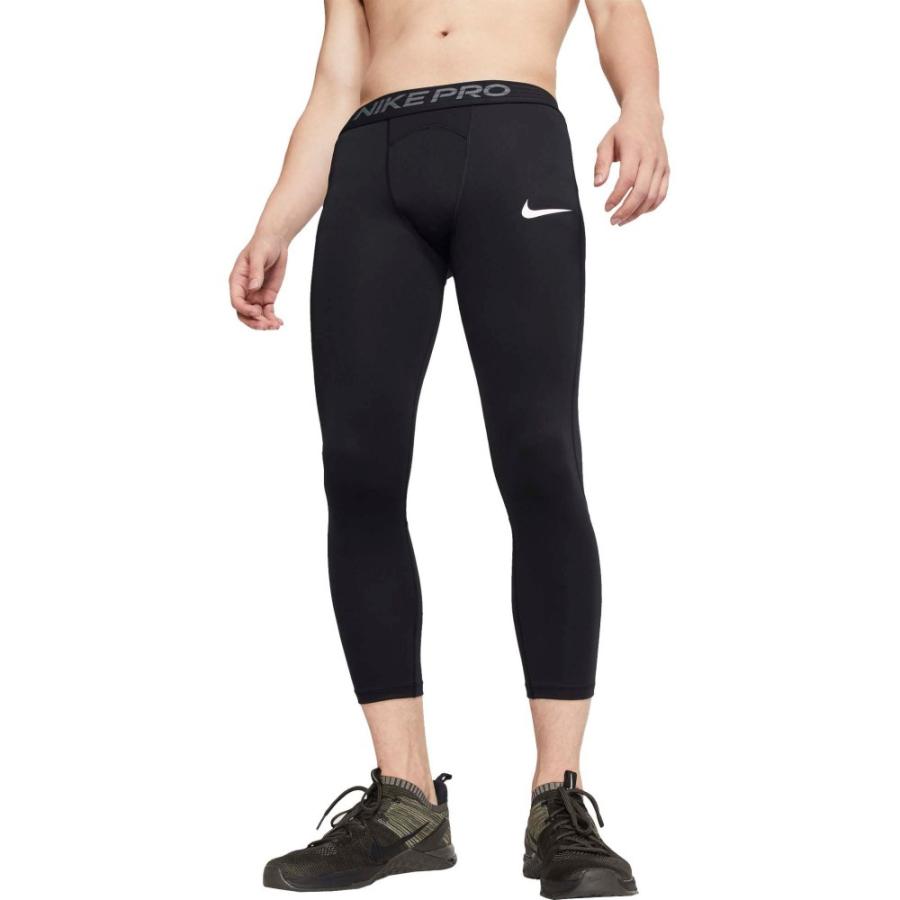 ナイキ Nike メンズ タイツ スパッツ 7分丈 インナー 下着 Pro 3 4 Length Tights Black White Od5 Ffd45c フェルマート Fermart 2号店 通販 Yahoo ショッピング
