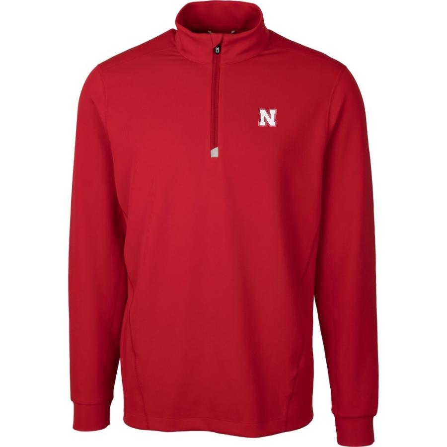 競売 カッター バック Shirt Half Zip Traverse Scarlet Cornhuskers Nebraska トップス メンズ Buck Cutter その他トップス サイズ L Www Aviationcivile Gov Ma