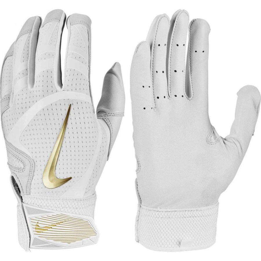 ナイキ Nike ユニセックス 野球 バッティンググローブ グローブ Alpha Huarache Elite Batting Gloves  White/Gold :od5-ff2e9b4a07:フェルマート fermart 2号店 - 通販 - Yahoo!ショッピング