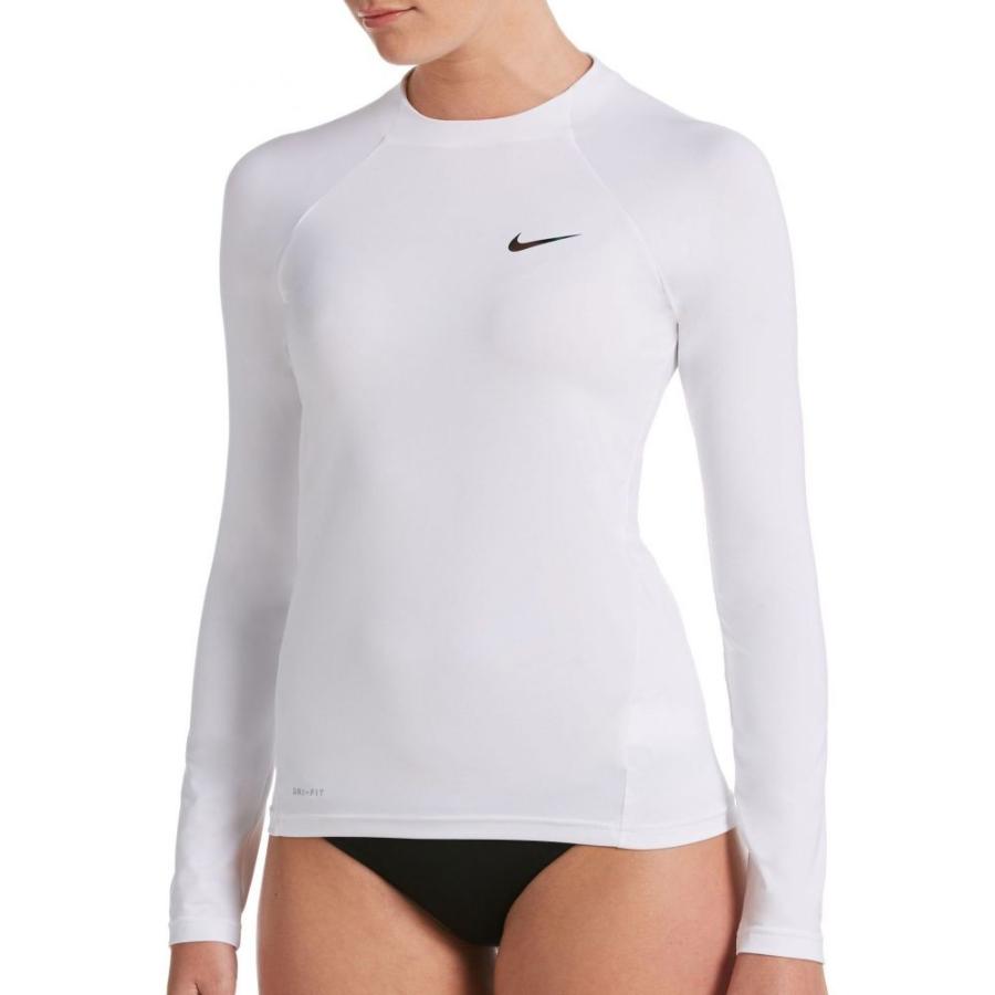ナイキ Nike レディース ラッシュガード 水着 ビーチウェア Essential Long Sleeve Rash Guard White Od5 Ff2eb フェルマート Fermart 2号店 通販 Yahoo ショッピング