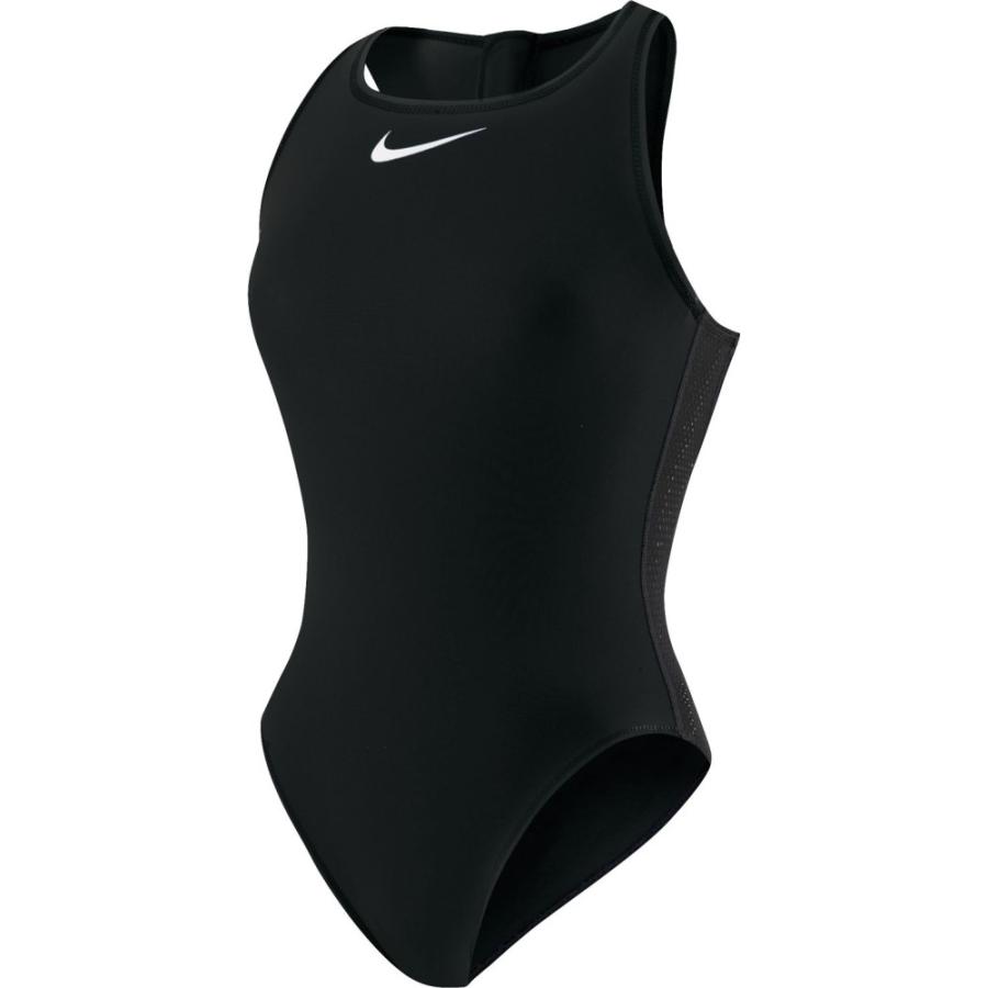 期間限定送料無料 ナイキ Nike レディース ワンピース 水着 ビーチウェア Solid Water Polo Swimsuit Jet Black 安い購入 Cepici Gouv Ci