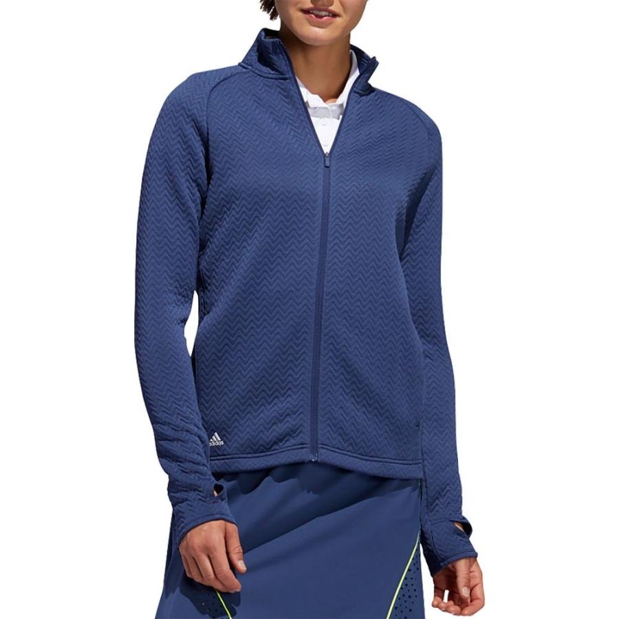 Textured アディダス ゴルフ レディース Jacket アウター Golf Indigo レディース Adidas ゴルフ Od5 Ff41f22df4 フェルマート Full Zip レディース Tech Fermart 2号店