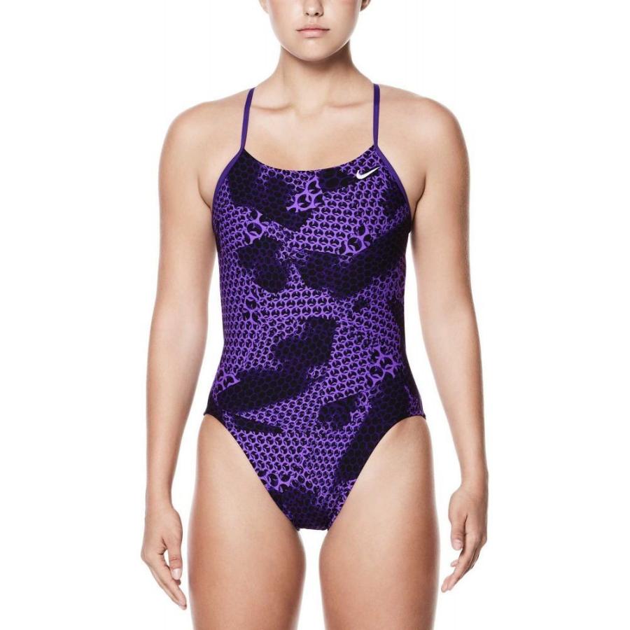 ナイキ Nike レディース ワンピース 水着 ビーチウェア Nova Spark V Back Swimsuit Court Purple Www Manica Co Mz