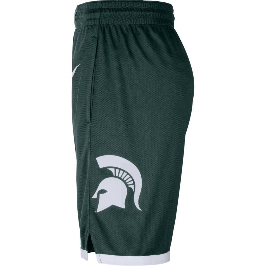 ナイキ Nike メンズ バスケットボール ショートパンツ ボトムス・パンツ Michigan State Spartans Green Replica Basketball Shorts｜fermart2-store｜02
