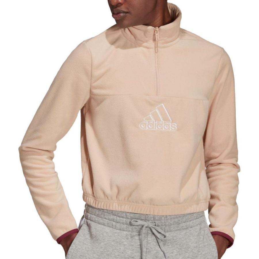 激安セール Blush Halo Sweatshirt Zip 1 2 Polar Love Brand トップス スウェット トレーナー レディース Adidas アディダス レディース スウェット トレーナー アディダス Adidas トップス Solvestudentdebt Com