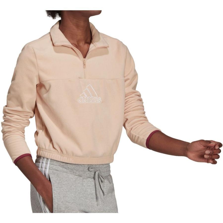 激安セール Blush Halo Sweatshirt Zip 1 2 Polar Love Brand トップス スウェット トレーナー レディース Adidas アディダス レディース スウェット トレーナー アディダス Adidas トップス Solvestudentdebt Com
