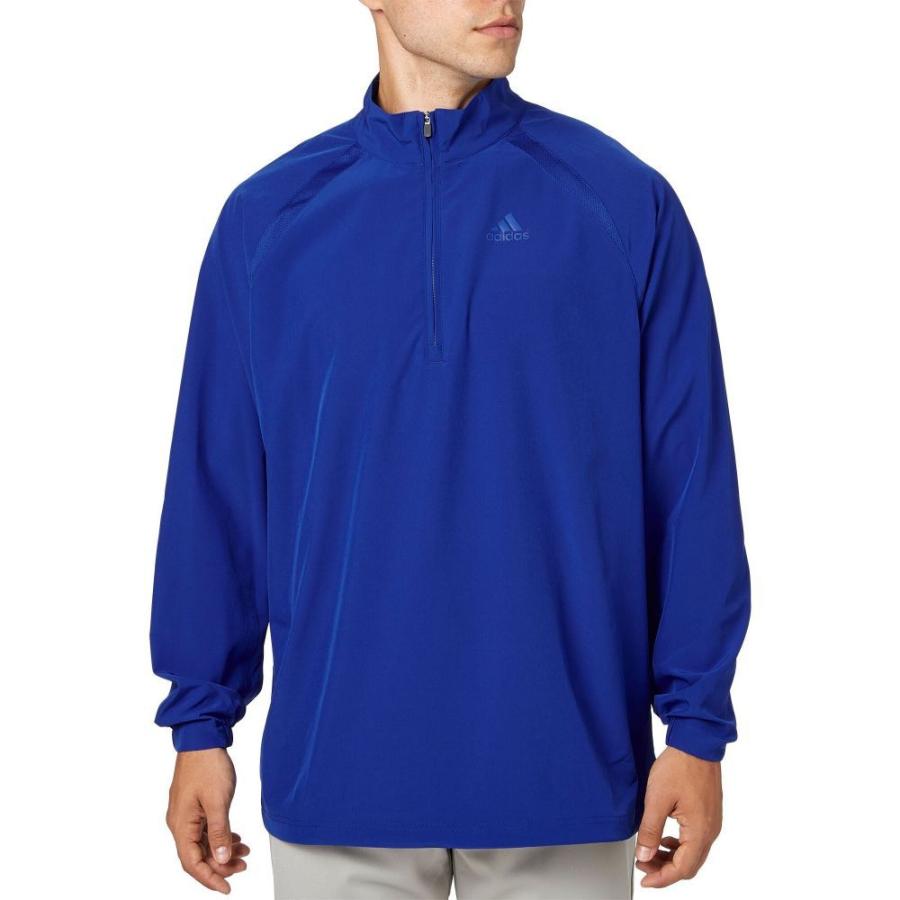 アディダス adidas メンズ 野球 ジャケット トップス Triple Stripe Long Sleeve Baseball Jacket Blue/White