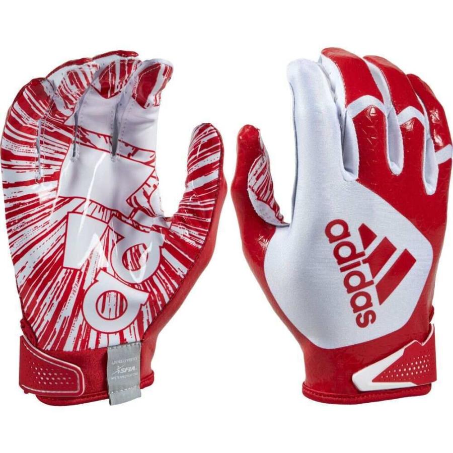 adidas red football gloves