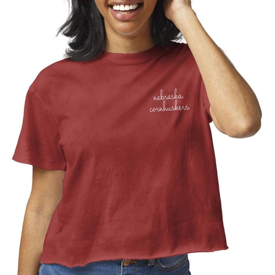 人気ブラドン ベアトップ・チューブトップ・クロップド レディース League-Legacy リーグレガシー Nebraska T-Shirt  Cropped Cotton Clothesline Scarlet Cornhuskers チューブトップ、ベアトップ サイズ:S -  corvallis.business