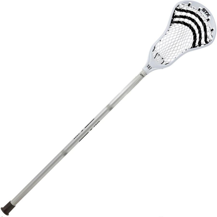 超人気 エスティーエックス Stx ユニセックス ラクロス スティック Stallion Starter 0 On Stallion 6000 Complete Attack Lacrosse Stick White White Plat Yellow 好評 Studiostodulky Cz