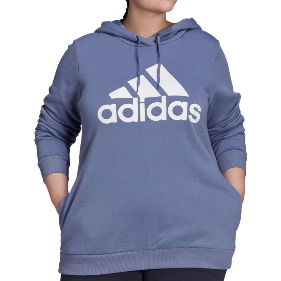 期間限定特価 のアディダス Logo Adidas レディース フリース Violet トップス Loungewear トップス Essentials Logo Fleece
