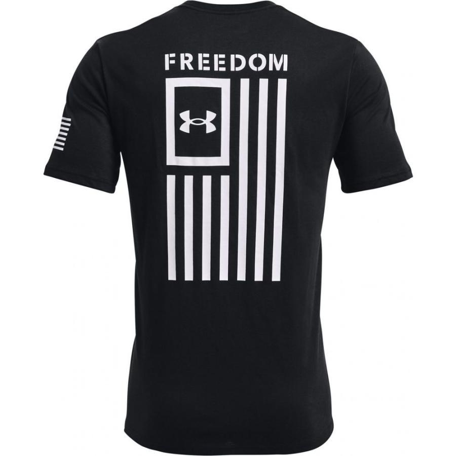 Sale 103 Off アンダーアーマー Under Armour メンズ ラクロス Tシャツ トップス New Freedom Flag Graphic T Shirt Black White Materialworldblog Com