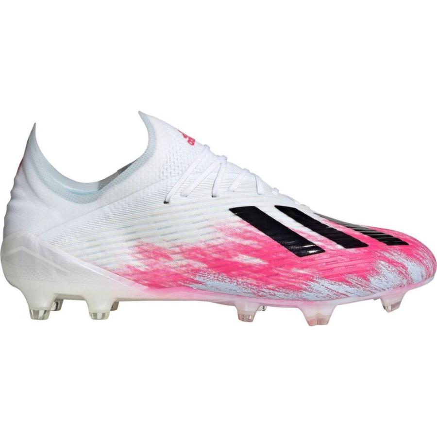 アディダス スパイク シューズ スパイク サッカー メンズ 19 1 Soccer Fg Adidas Cleats シューズ 靴 X Soccer White Pink