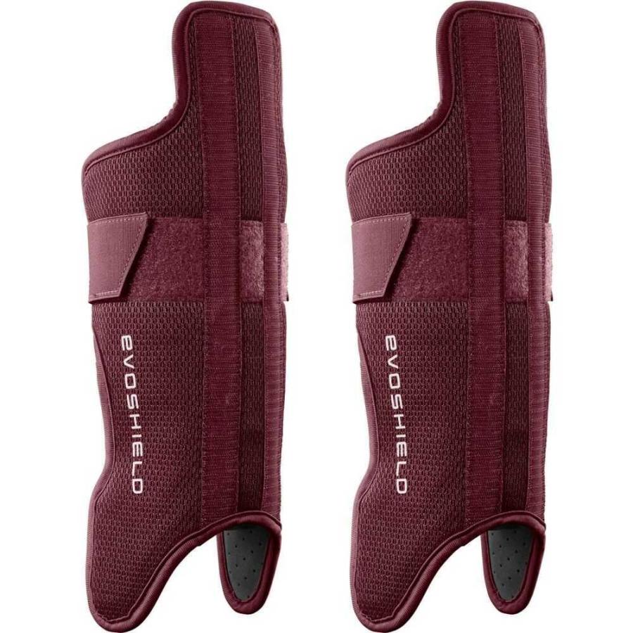 エボシールド Evoshield ユニセックス 野球 レガーズ プロテクター Adult Pro Srz Gel To Shell Catcher S Lower Leg Guards Maroon 総合福袋