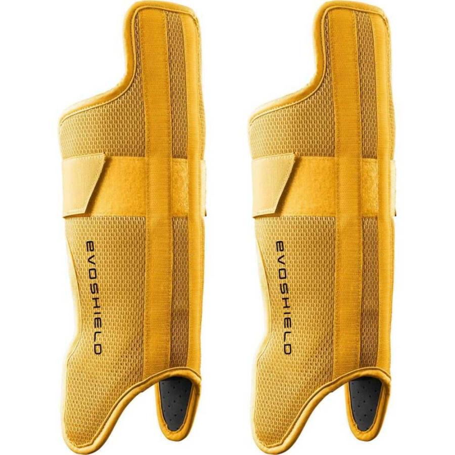 エボシールド Evoshield ユニセックス 野球 レガーズ プロテクター Adult Pro Srz Gel To Shell Catcher S Lower Leg Guards Yellow 国内配送
