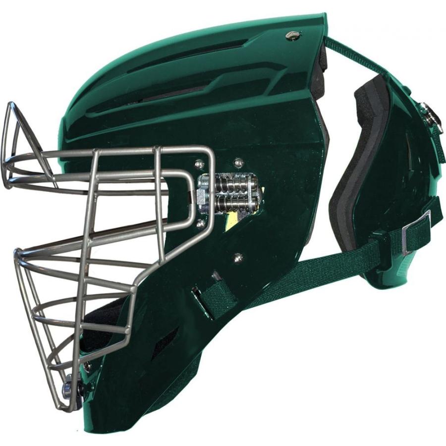 フォース3 プロギア Force3 Pro Gear ユニセックス 野球 マスク プロテクター Force3 Adult Pro Gear V2  Defender Catcher's Mask Green/Silver