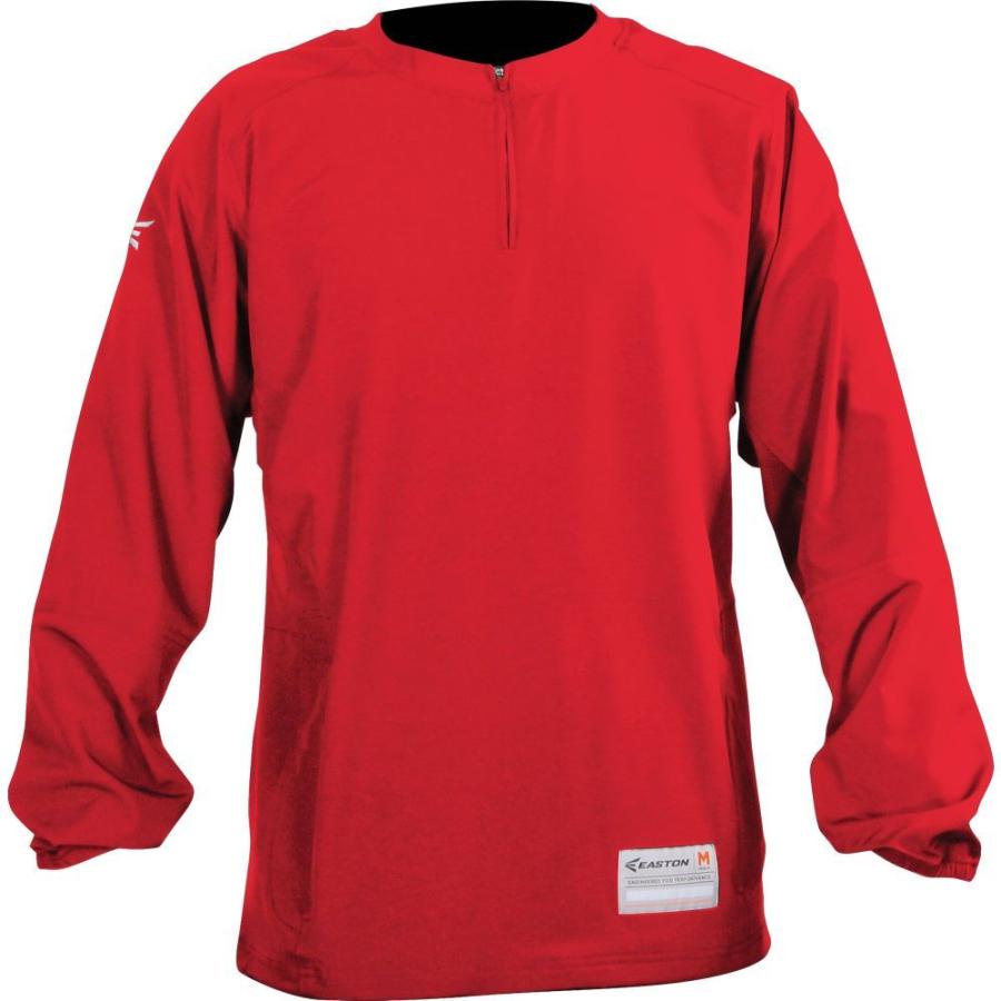 海外最新 イーストン Easton Sports メンズ 野球 ジャケット トップス Easton Fuze Pullover Jacket Red 驚きの値段 Zoetalentsolutions Com