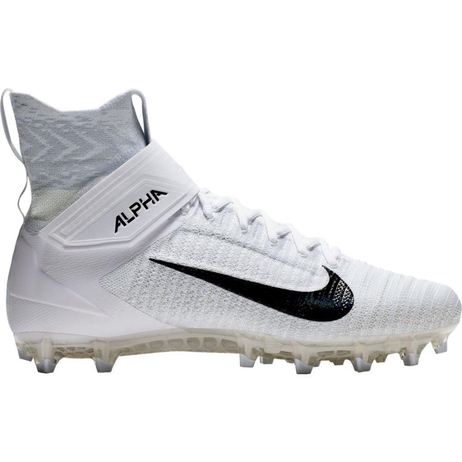 高知インター店 ナイキ Nike メンズ アメリカンフットボール スパイク シューズ 靴 Alpha Menace Elite 2 Football Cleats White Black 新発売の City Com Fr