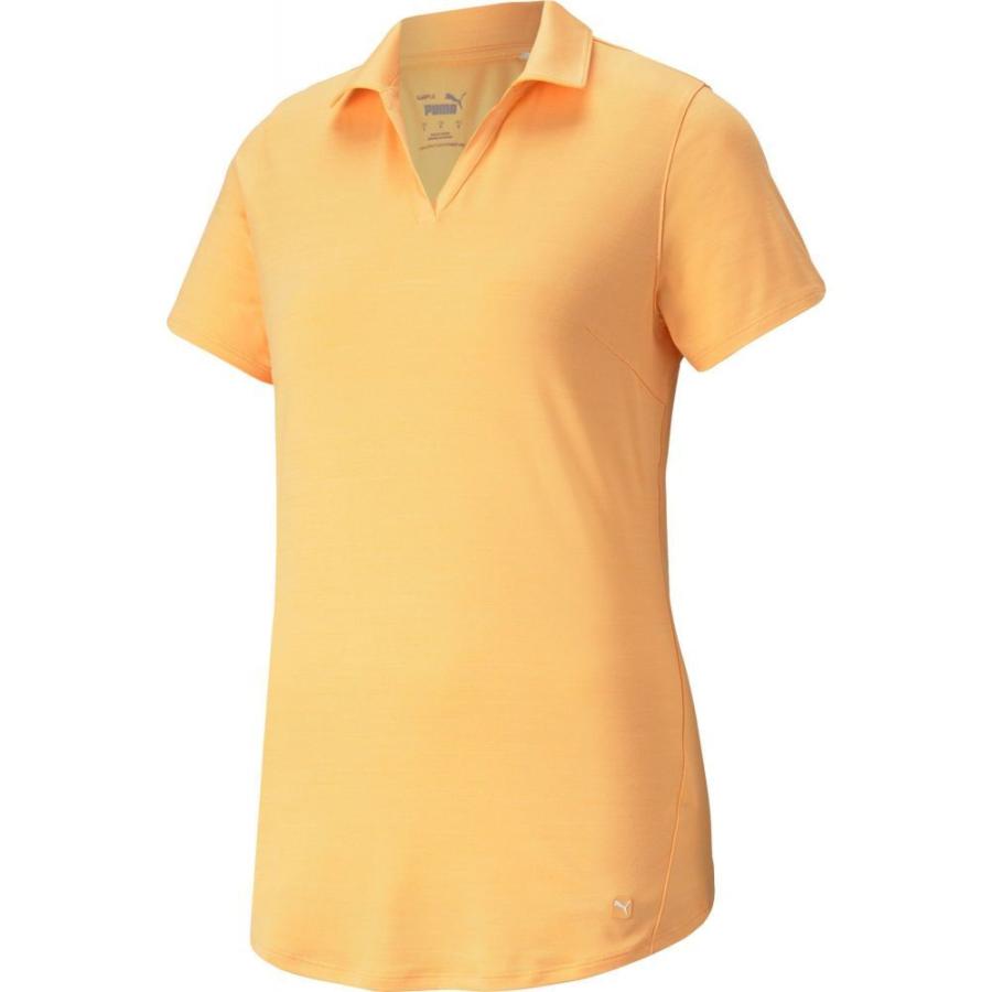 売り切り商品 プーマ Puma レディース ゴルフ ポロシャツ トップス Cloudspun Golf Polo Salmon Buff Heather 販売販売店 Www Superavila Com