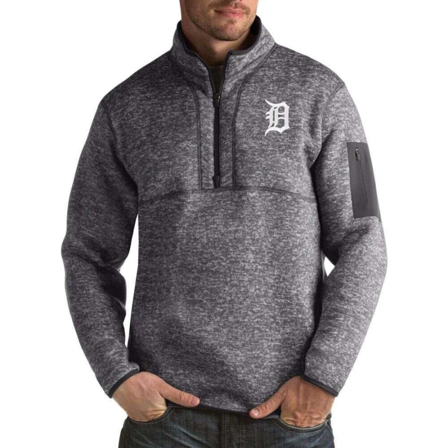 アンティグア Antigua メンズ トップス Detroit Tigers Fortune Grey