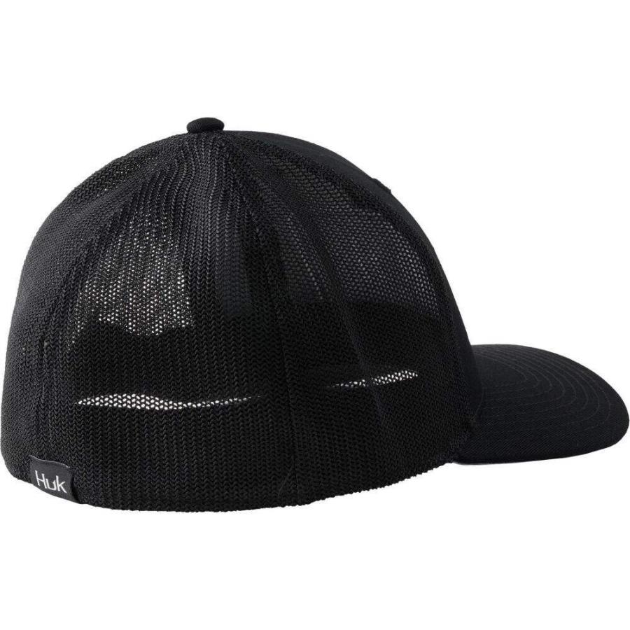 ハック HUK ユニセックス 帽子 Adult Performance Stretch Hat Black｜fermart2-store｜02